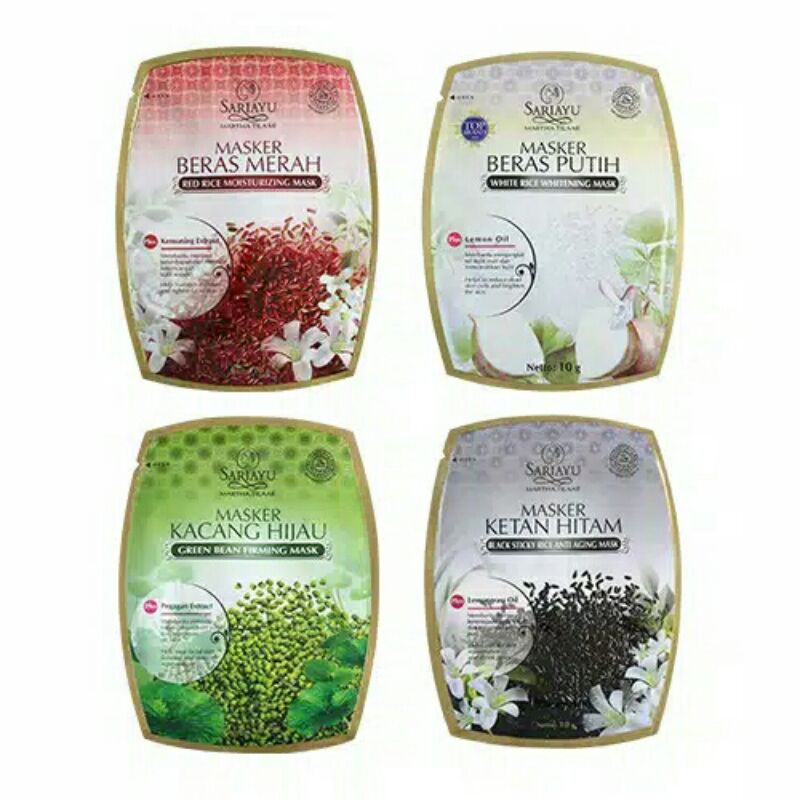 Sariayu Masker Beras Sachet