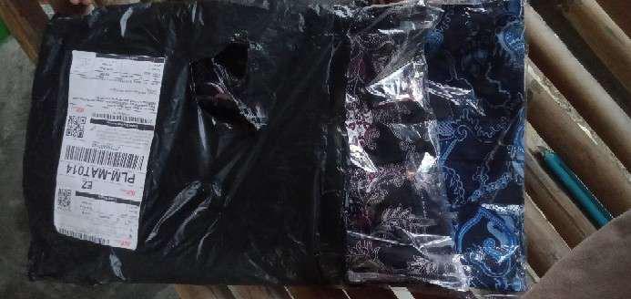 Baju Kemeja Batik Premium Slimfit Furing Lengan Panjang Pria Cowok Murah Batik Solo Aluna 007