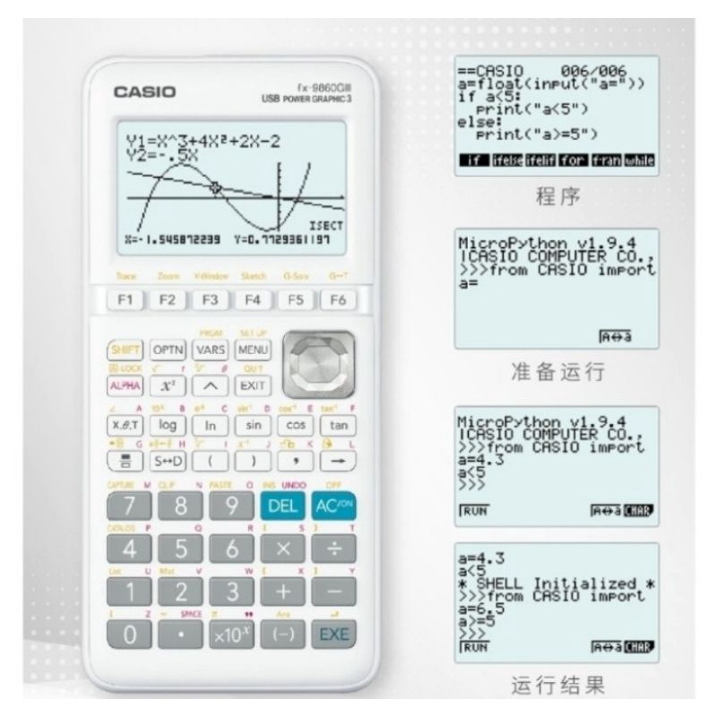 

CASIO FX 9860 G III GRAFIK USB PROGAM SCIENTIFIC ILMIAH ORIGINAL ASLI MANTAP TERBARU