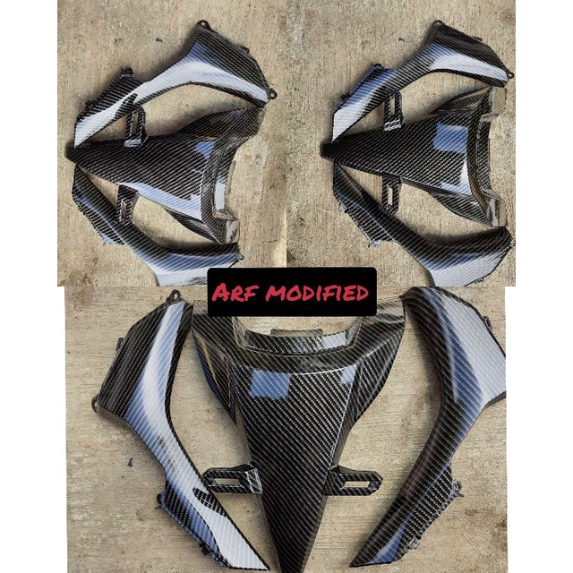 dasi vario 125 carbon  dan cover garnish vario 150 carbon