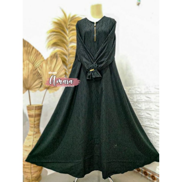 abaya embos amara jetblack