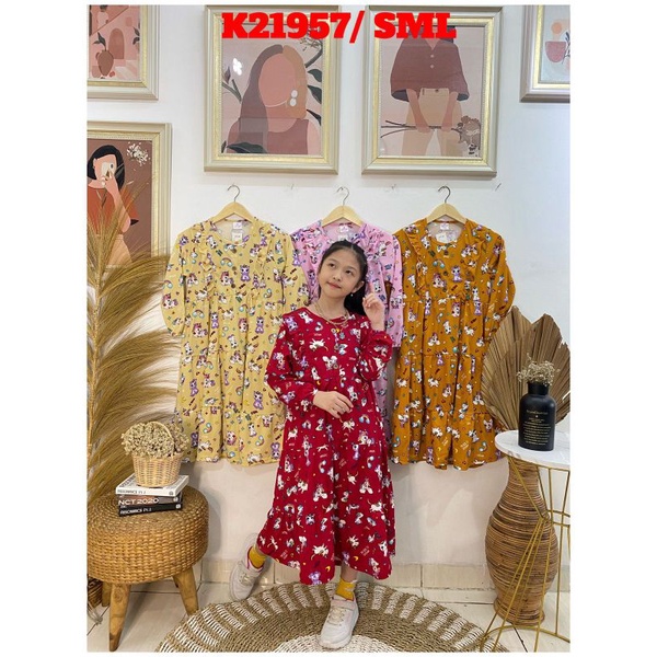 Gamis voxy anak gamis anak termurah dress anak