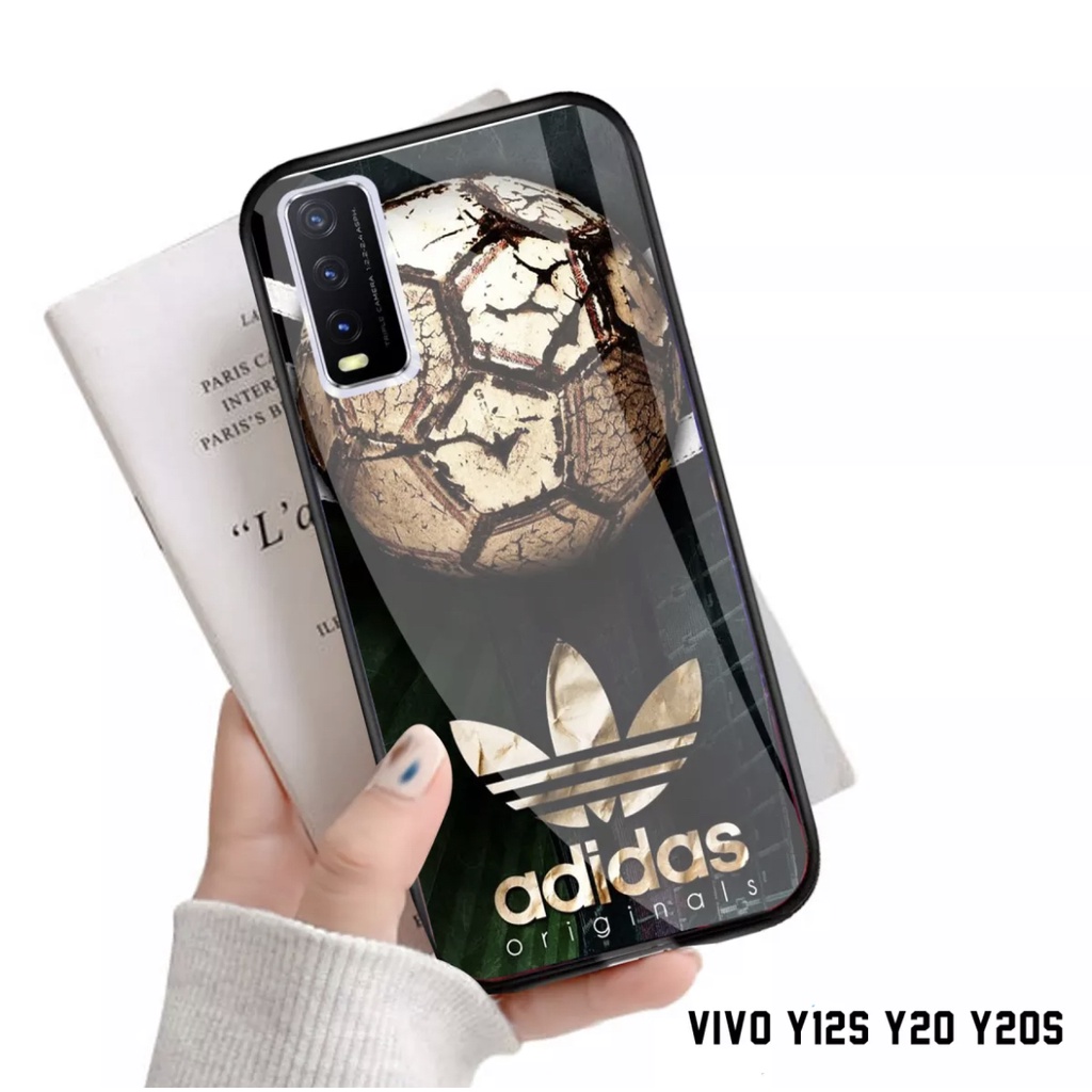 ACASTO Case Vivo Y12i/ Y12s/ Y20/ Y20i/ Y20s gambar logo adidas art semua tipe HP