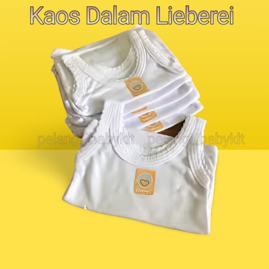 Singlet baby Kaos Dalam Anak Putih - Lieberei | MURAH