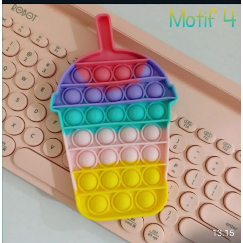 Pop it Rainbow viral /mainan ank-POP ICE