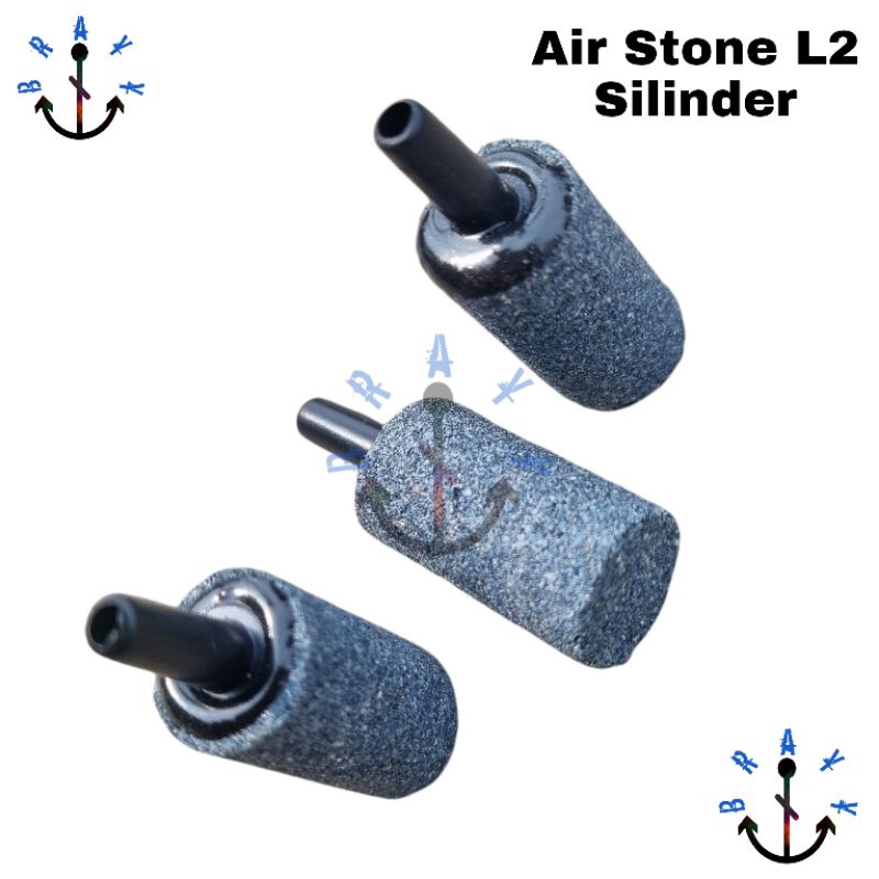 Batu Aerasi Bentuk Silinder Air Stone Aquarium L2