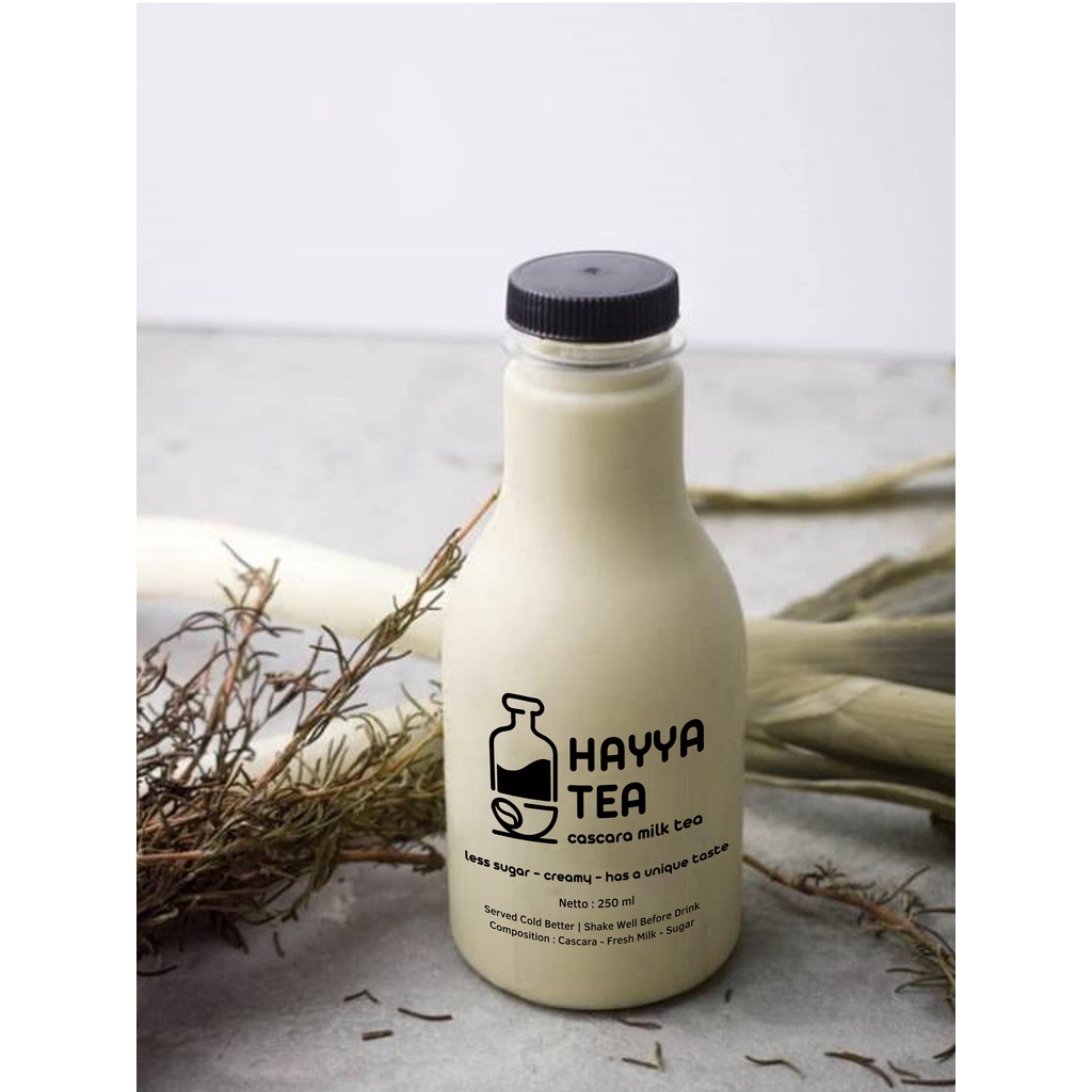 

HayyaTea Cascara Milk Tea
