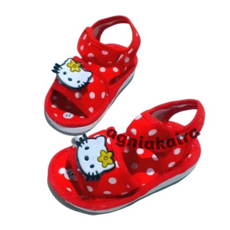 Sandal Bayi Bunyi Citcit Motif Selop Tali Gunung Terbaru Cicit Encit High Quality