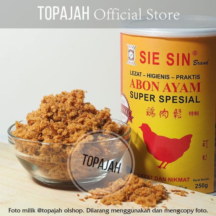 

Abon Ayam Super Spesial “Sie Sin” 250Grm Halal