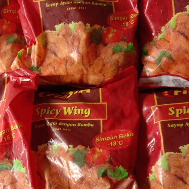 

Spicy wing 500 gram