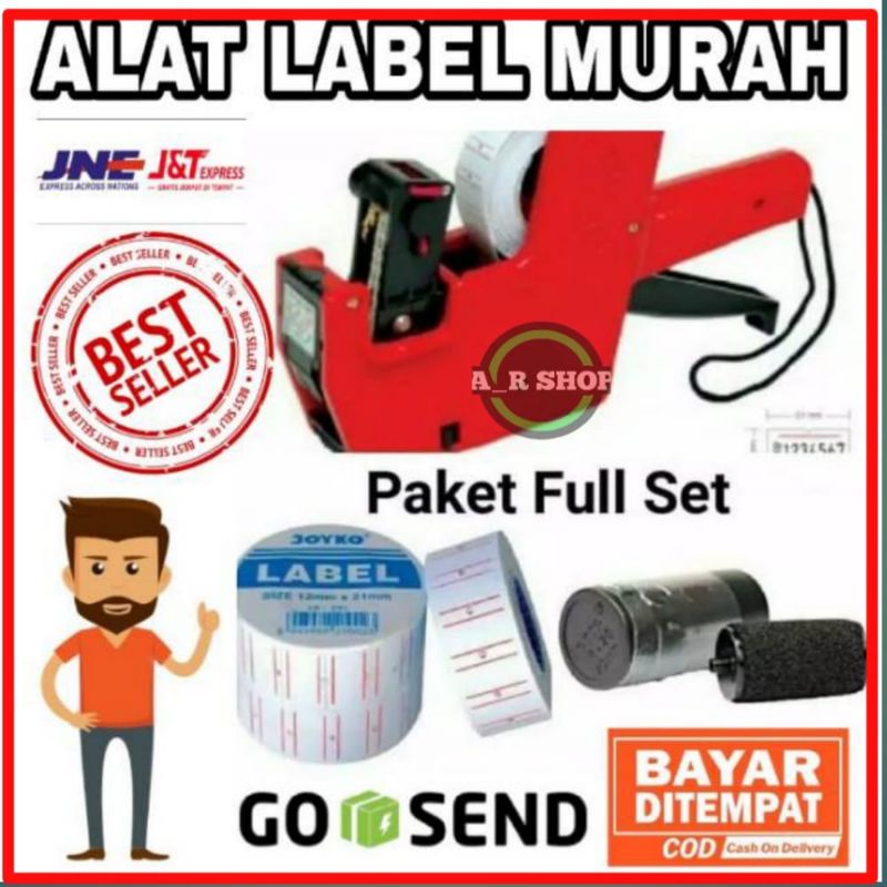 

Alat Tembak Label Harga 8 Digit Alat Cetak Stiker Printer HARGA Mudah Tinggal di Tempel dan Penempel Harga Murah Asli Original