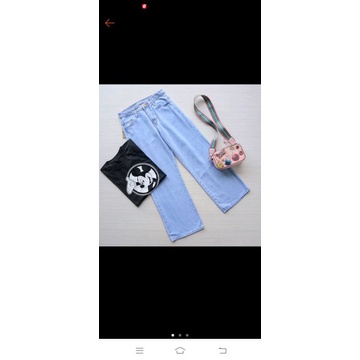 celana jeans kulot kode lv 11390