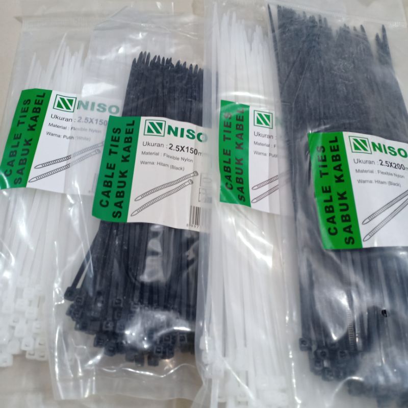 Kabel Ties, 1pack isi 100pcs