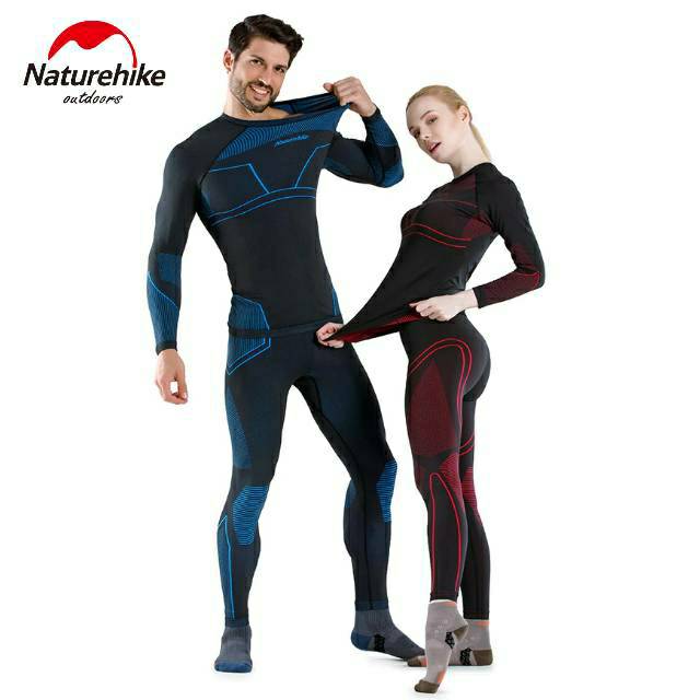 LONG JOHN BASELAYER NATUREHIKE NH18N002-Y THERMAL COOLMAX WINTER QUICK DRY UNDERWEAR LONGJOHN HIKING