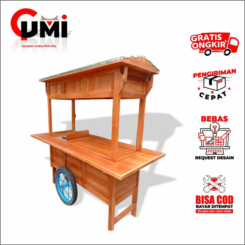 Gerobak Angkringan Lubang / Rombong Angkringan Murah dan Terpercaya | Gerobak usaha angkringan | ger