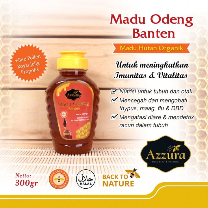 

MADU ODENG BANTEN 300gr - MADU AZZURA MADU SEHAT