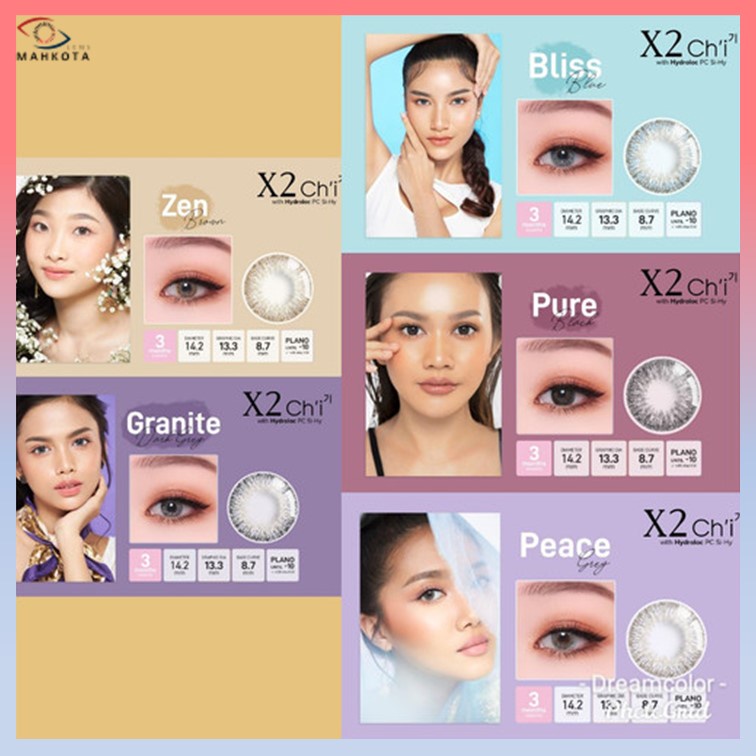 SOFTLENS X2 CHI PREMIUM CONTACT LENS MINUS (-2.75 S/D -6.00) BY EXOTICON / 14.5MM Soflens Soflen Softlen