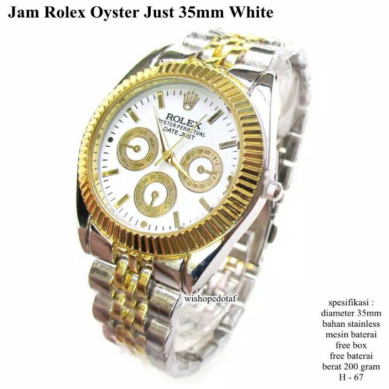 Jam tangan couple ROLEX RANTAI ROLEX COUPLE PRIA WANITA