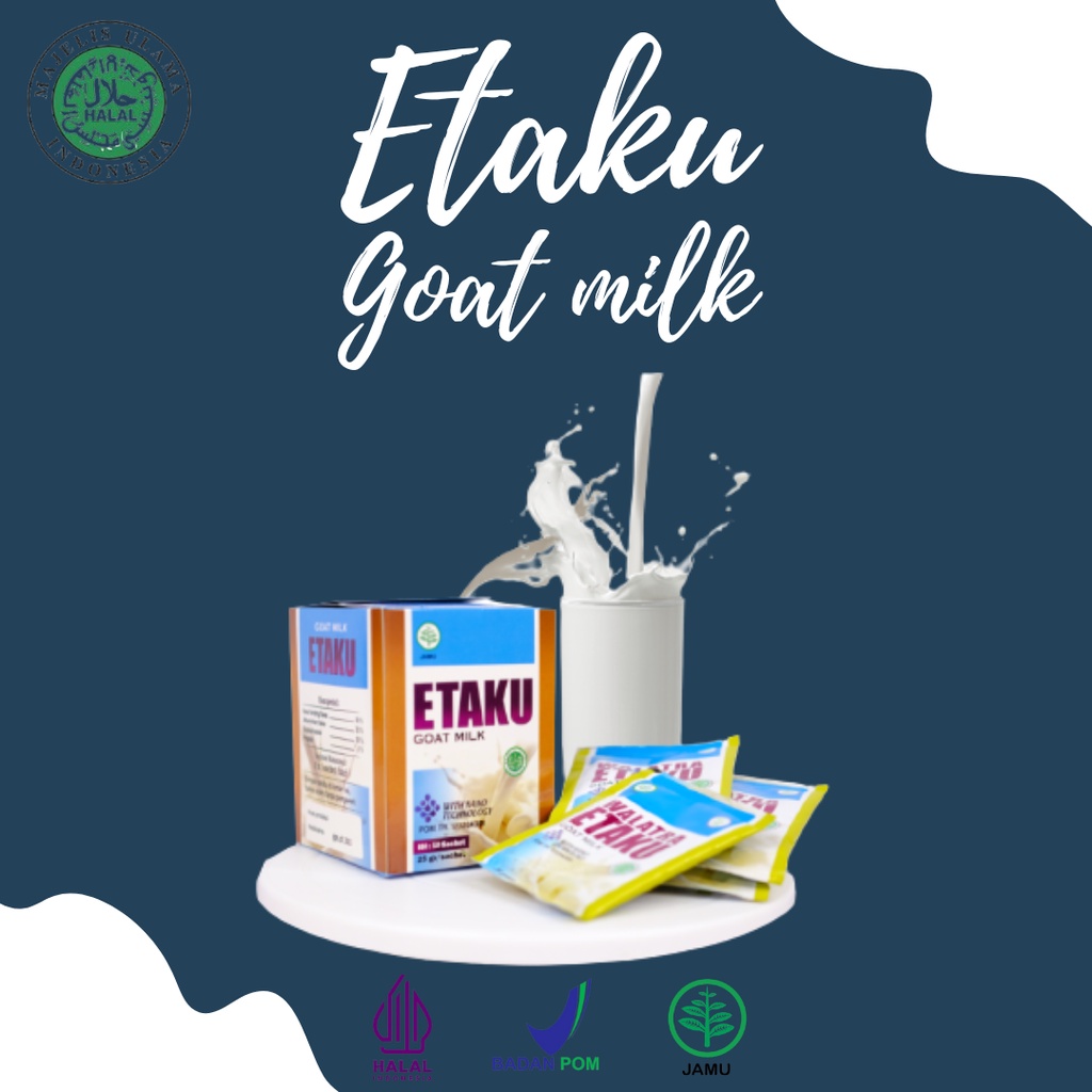 

Susu Masalah Pernafasan - Susu Kambing Bubuk Etaku 100% Asli Tingkatkan Jaga Kesehatan & Kepadatan Tulang
