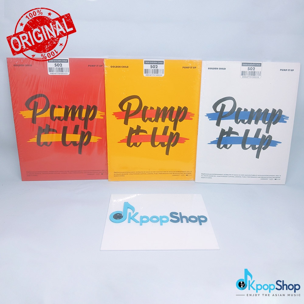 [READY] Golden Child - Pump It Up [ORIGINAL KPOP ALBUM]