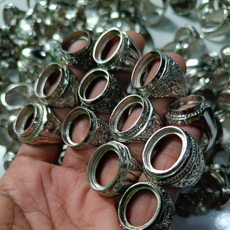 Ring batu cincin alpaka super