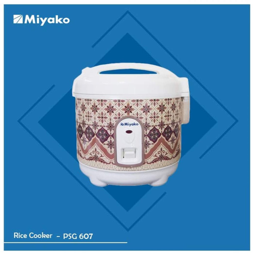 Jual Rice Cooker MIYAKO PSG 607 0.6 Liter | Shopee Indonesia