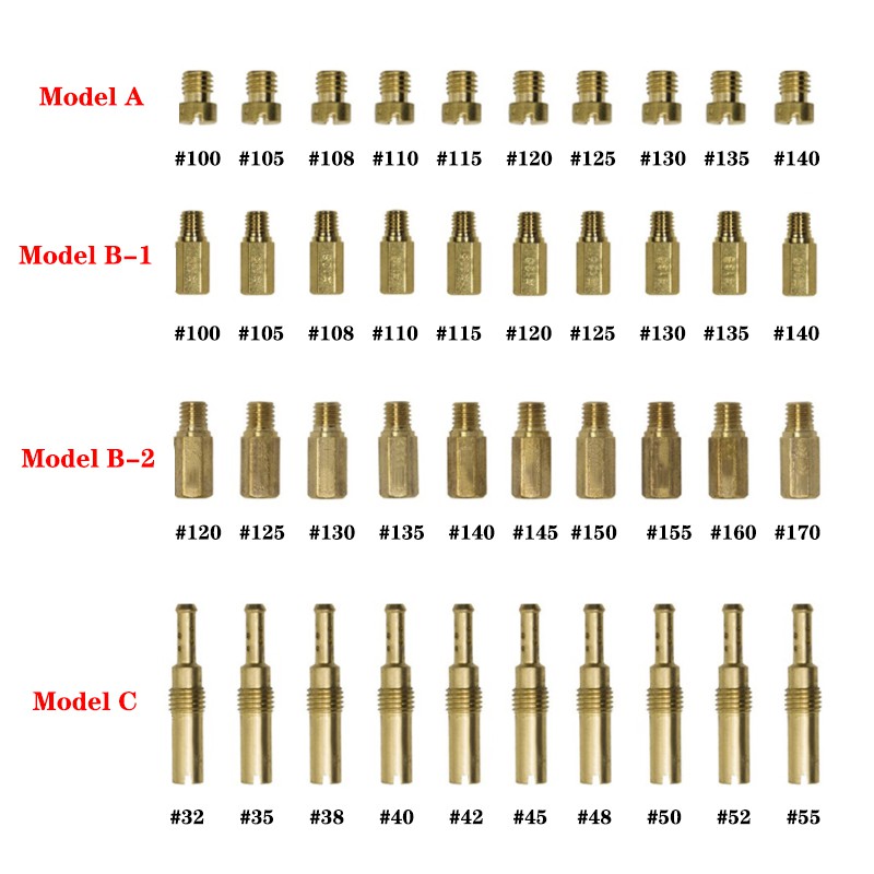 Lambat Pilot Jet Atau Main Jet Untuk Pwk Keihin Oko Cvk Mikuni Koso Motor Karburator Wakil Injector Nozzle Shopee Indonesia
