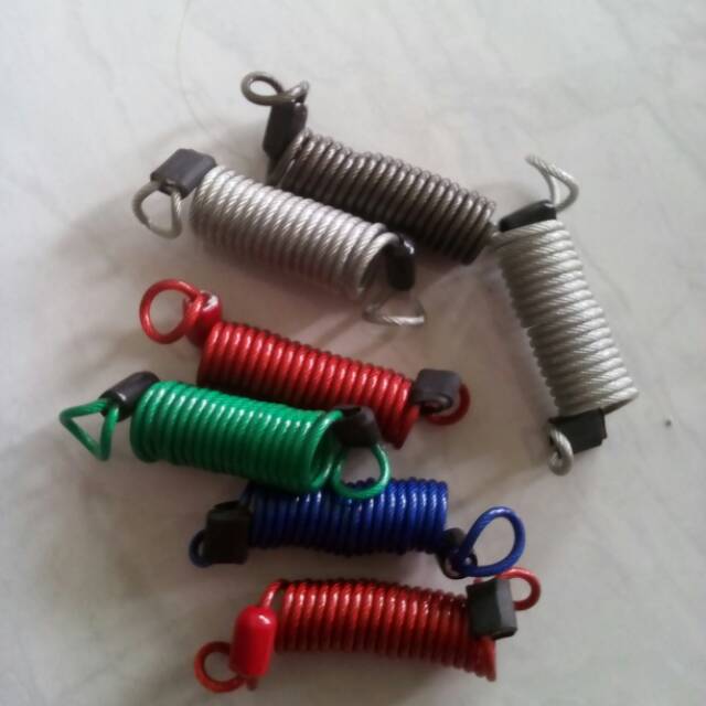 Parodi Tali Lanyard Spiral Wire Sling Safety Lanyard Gantungan Kunci Ratchet Recet Proyek Pekerjaan 