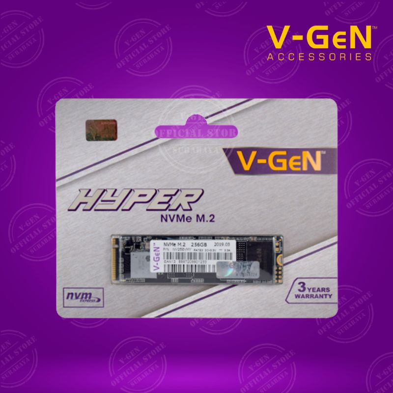 SSD M.2 NVME 256GB V-GeN