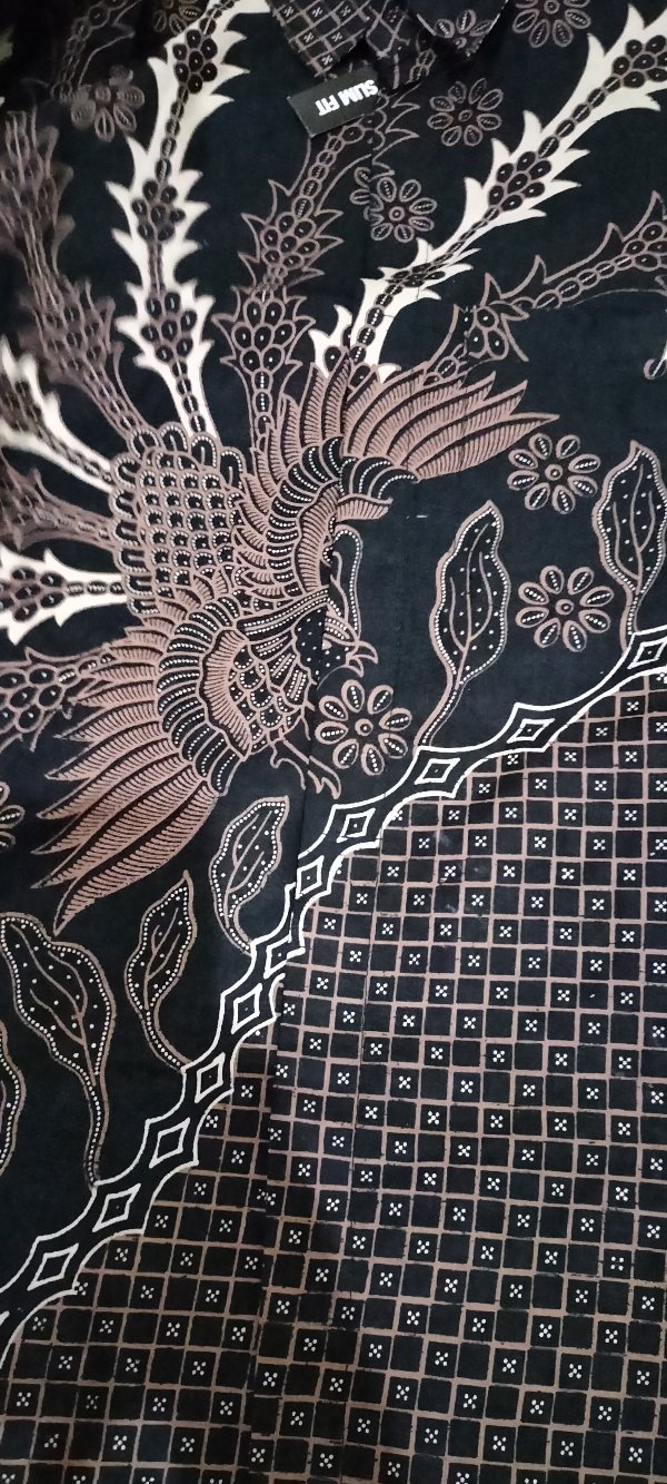 Baju Batik Pria Slimfit Modern Lengan Panjang Ob 514