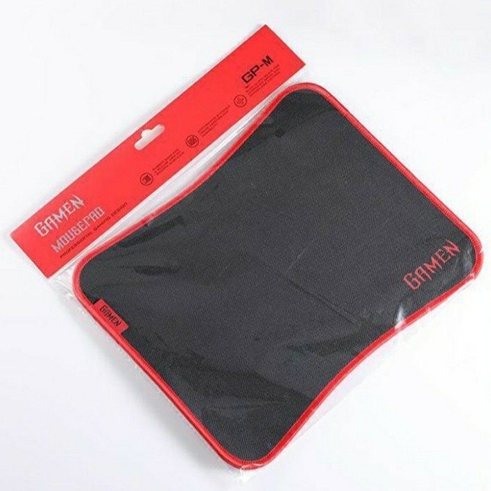 Gamen GP-M Black Mousepad Gaming antislip Ruber Mouse Pad Black Anti