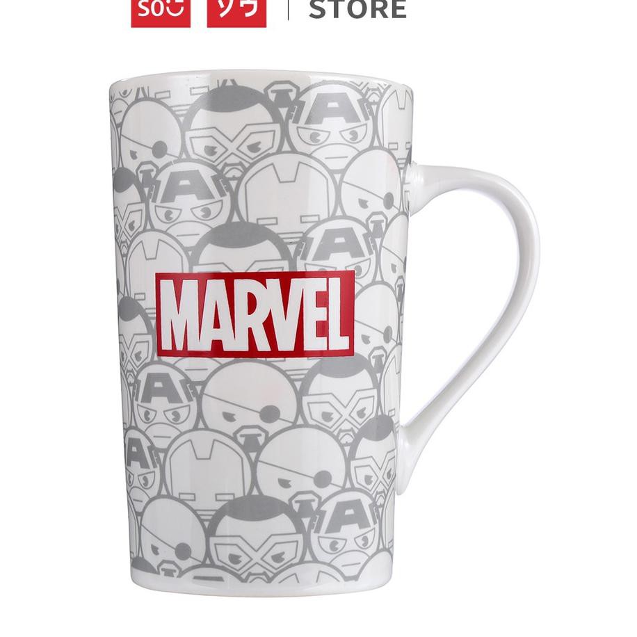 Beli Segera MINISO Marvel Cangkir Keramik Mug Gelas karakter lucu Gelas Minum Susu Kopi Tumblr Krami