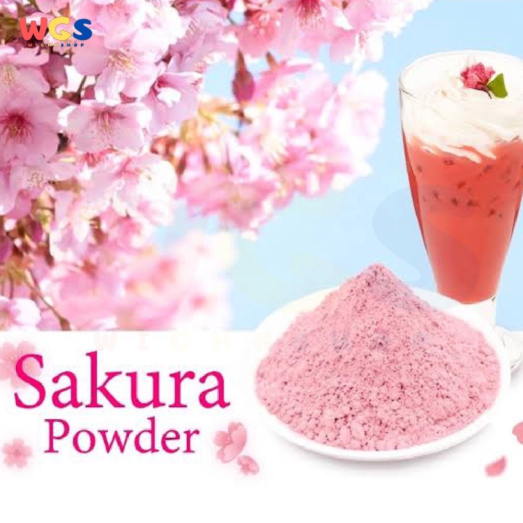 CY Beverages Pure Sakura Cherry Blossom Powder Unsweetened 50g