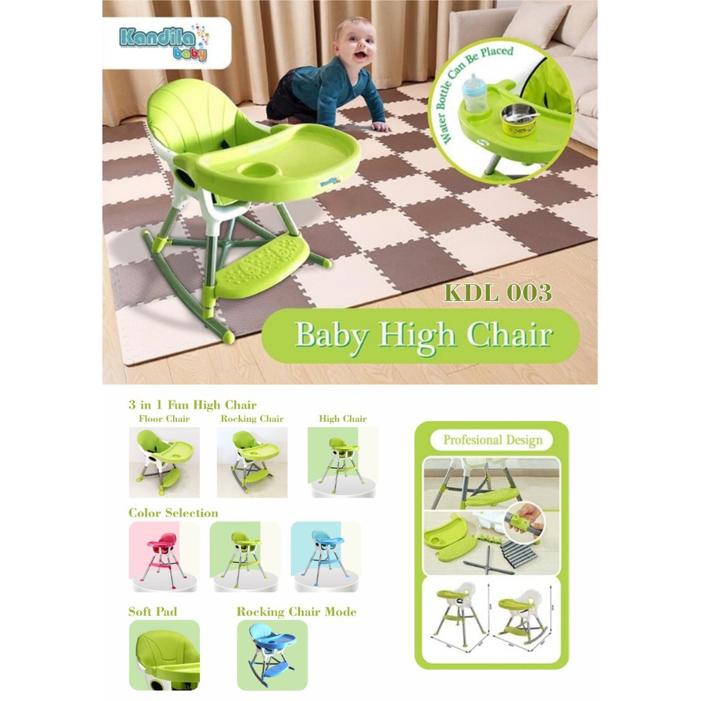 Kandila Baby High Chair - KDL003 - Kursi Makan Bayi