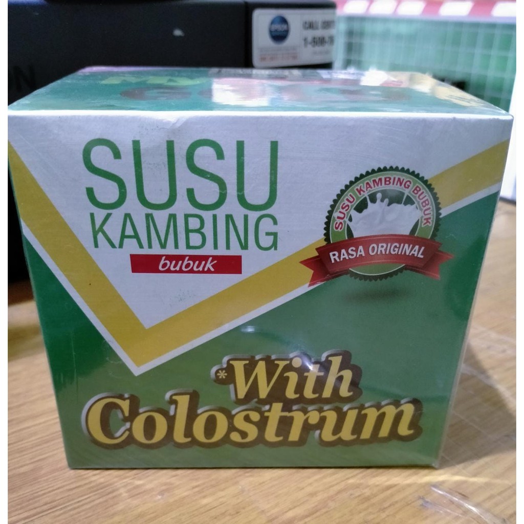 

PAKET 2 BOX Susu Kambing Bubuk My Goat Gold With Colostrum / 100% Original 1 Box (isi 10 sachet)