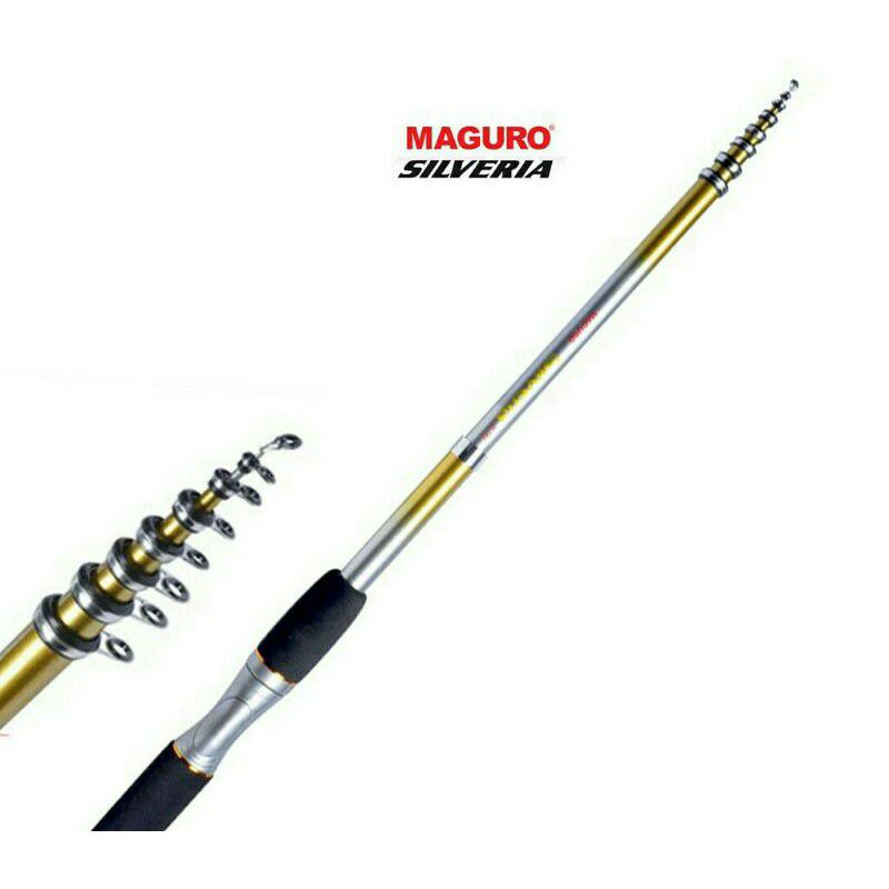 Joran Telescopic Maguro SILVERIA | Joran Udang | Pilih Ukuran