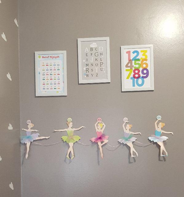 Walldecor Isi 3, Hiasan Rumah Islami, Ayat Kursi, Lafadz Allah Muh, Poster Islami, Poster Murah