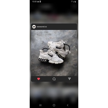 Nike air zoom spiridon cage X stussy