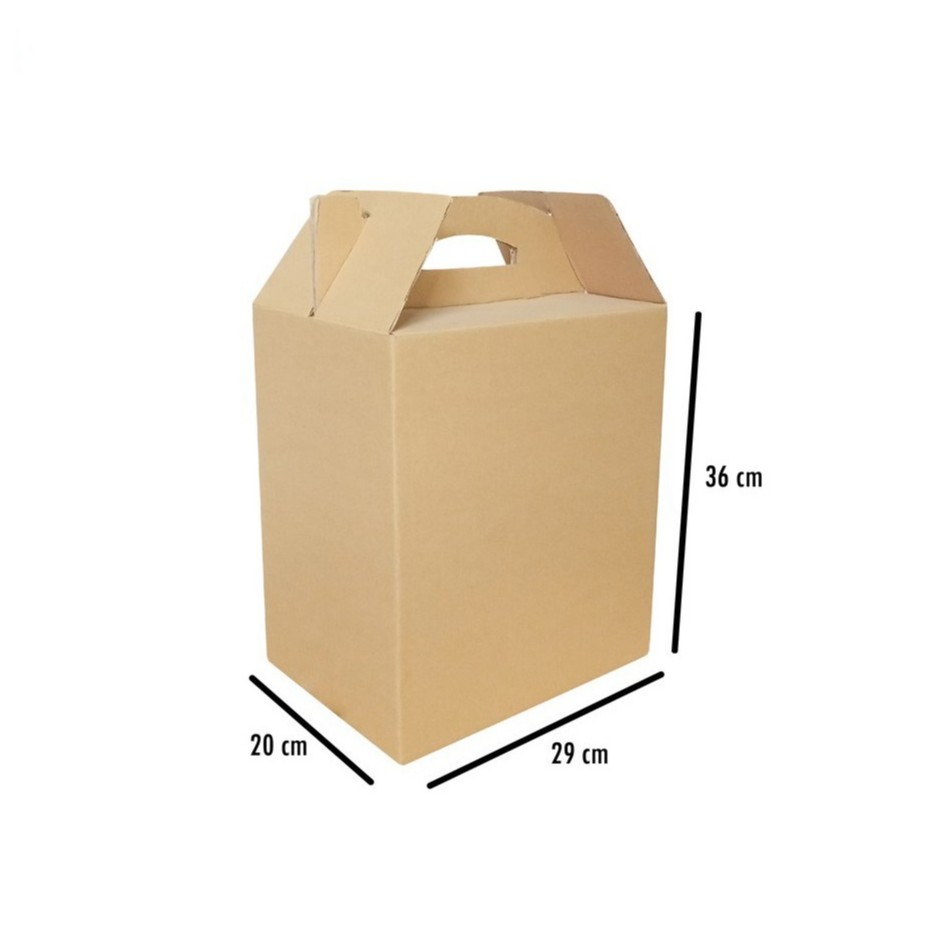 

KARDUS JINJING HAMPERS BOX PACKAGING DUS TENTENG GIFTBOX 29x20x36 cm ISI 5 PCS