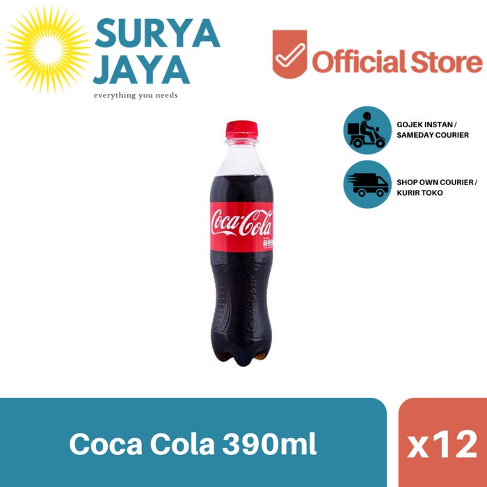 

Distributor Coca Cola Botol 390ml (Isi 12pcs) - Agen Coca Cola