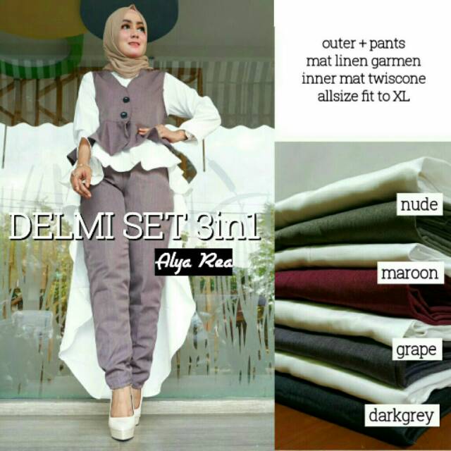 

Delmi set 3 in 1
