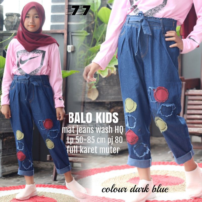 BAGGY PANT BALO ANAK TANGGUNG -+ 10-12 TAHUN