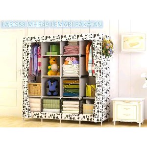 LEMARI PAKAIAN JUMBO LEMARI BAJU LEMARI PORTABLE  Limited