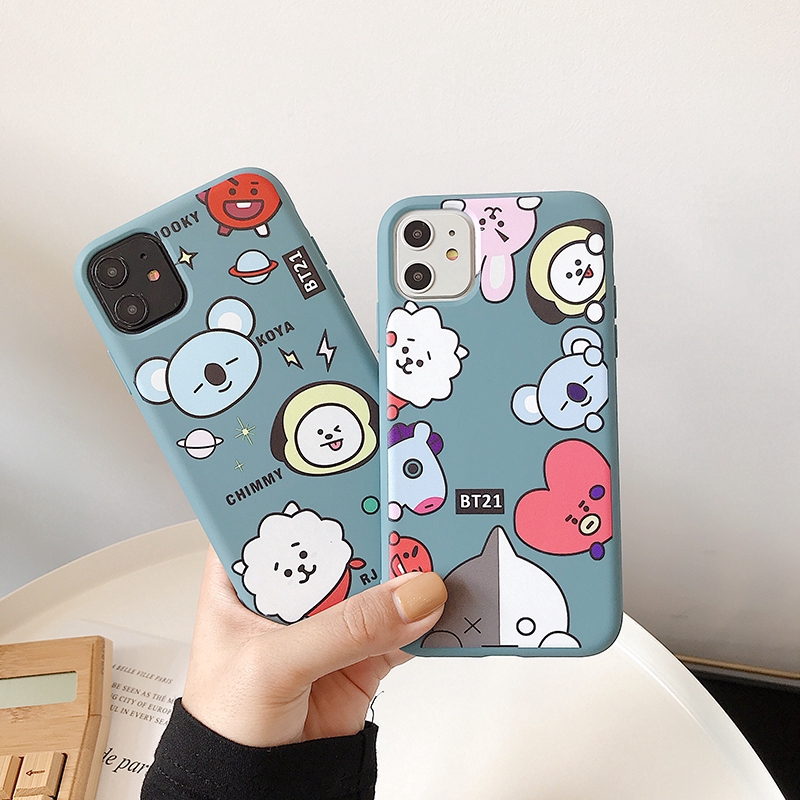 Bt21 Soft Case Silikon untuk oppo A9 2020 f11 a3s a37 A5S