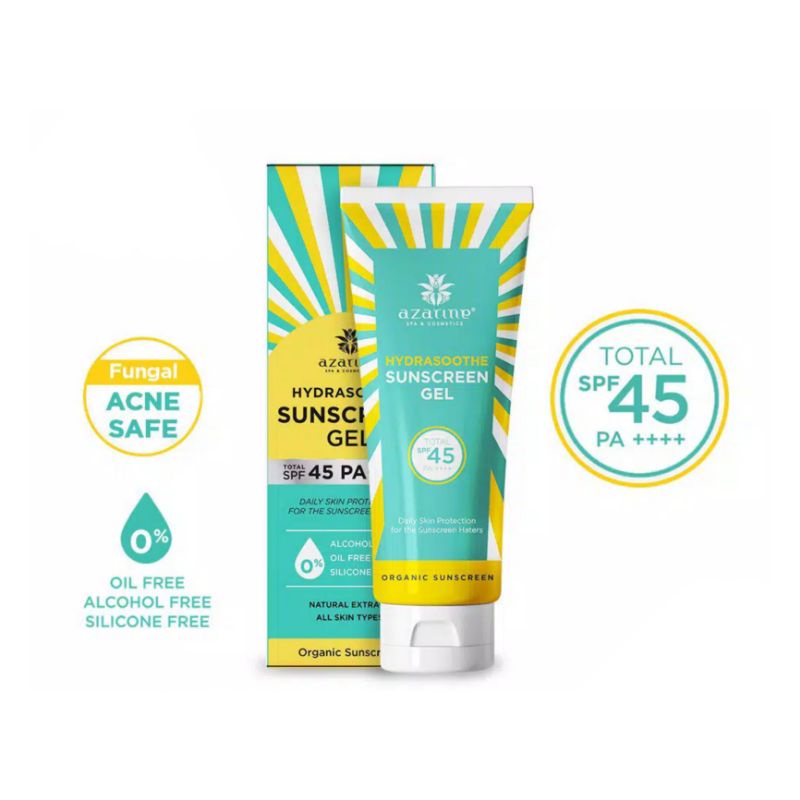 AZARINE Hydrasoothe Sunscreen Gel SPF 45 PA+++ 50ml