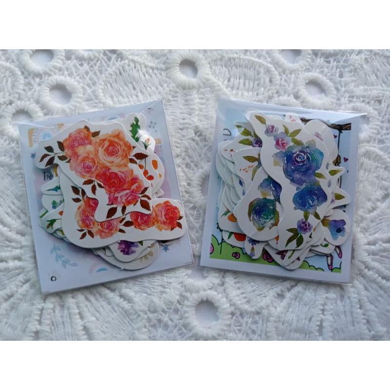 

Stiker Set BUNGA untuk Journal / Scrapbook / Diary / DIY