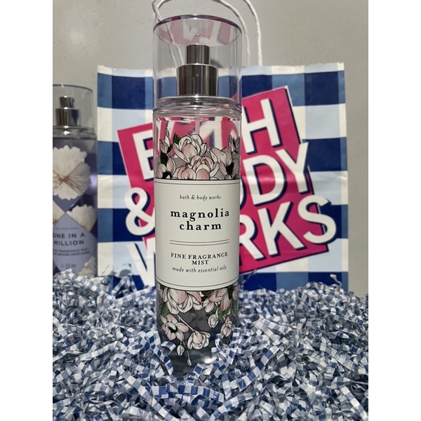 SHARE IN BOTTLE BATH & BODY WORKS BBW FINE FRAGRANCE MIST MAGNOLIA CHARM 30ml 10ml