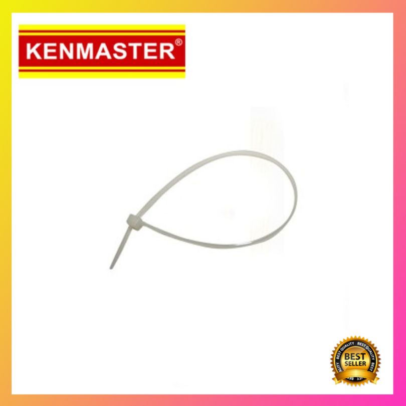 

Diskon Kenmaster Cable Ties 3X150mm 1000Pcs White