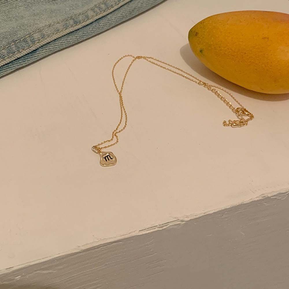 Needway  Irregular Metal Necklace Simple Female Chokers Clavicle Chain Women Cute Korean Alloy Temperament Girls Fashion Jewelry/Multicolor