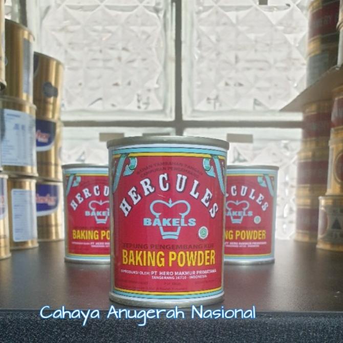 

Hercules Baking Powder 110 gr BERGARANSI Kode 1221